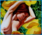 bathes in a cascade